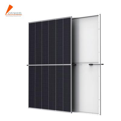 China Lovsun Solar Power System Most Efficient Solar Panel G12 Cell Panel 12BB PERC Solar Module Solar Panel for sale