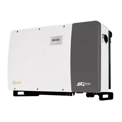 China Solis Three Phase Inverter 5G 125K Solar AC AC Inverter 1178*713.5*315 mm for sale