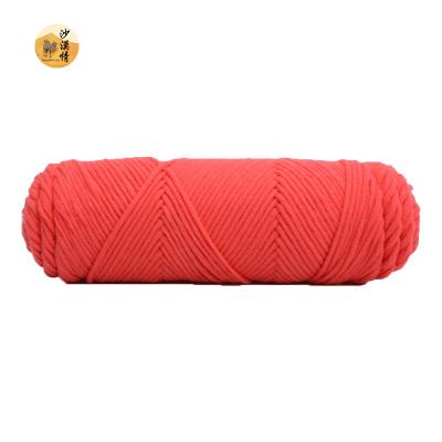 China Anti-pilling High Quality Cheap Eco-friendly OEM 4ply Handcraft Acrylic Yarn For Hand Knitting for sale