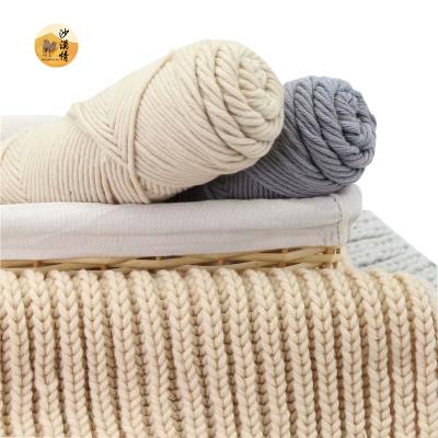 China China factory anti-pilling hand knitting yarn mill shingmore best selling quality 50g skeins milk cotton yarns for sale