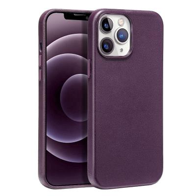 China 2022 Magnetic Cell Phone Cases PU Leather Shockproof Phone Cases For iPhone 14 13 Pro Max Magsafe Phone Case for sale