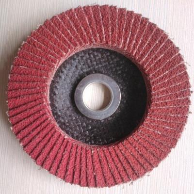 China Metal 4 Inch 100mm Fin 40grit Aluminum Polishing Disc for sale