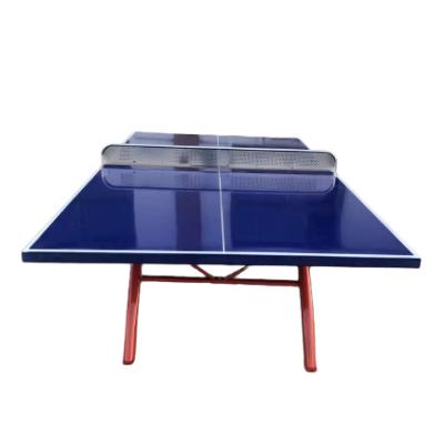 China Outdoor Competition Indoor Outdoor Waterproof Ping Pong Table Outside Steel Ping Pong Table Manufacturers for sale