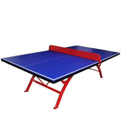 China Outdoor Competition 15mm SMC Top Rainbow Type Table Tennis Table For Sale for sale