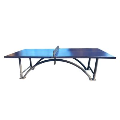 China Training And Compitition Professional Outdoor Ping Pong Tables Weather Resistant Rainbow Type OutdoorTable for sale