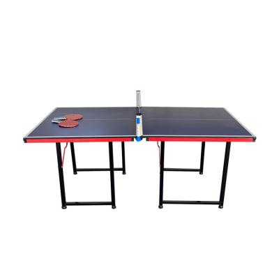 China Hot Sale Ping Pong Table Kids Mini Indoor Foldable Mobile Ping Pong Table Eco-friendly for sale