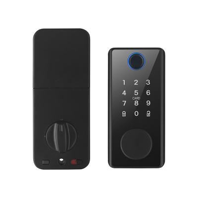 China DS01 Apartment Smart Lock Fingerprint Door Lock Tuya Multifunctional High Quality Smart Locks For Home Hotel for sale