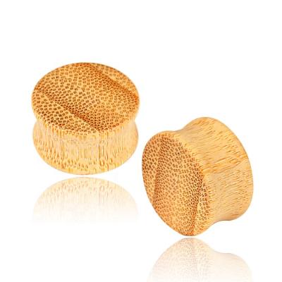 China Handmade Ear Plug Wood Tunnels Jewelry Ear Plugs Gauge Piercing Wooden Jewelry for sale