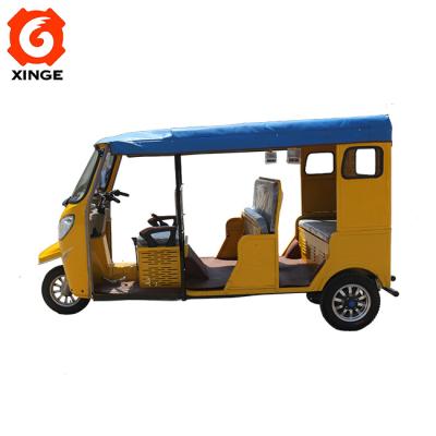 China Electric Passenger Tricycle 3000W Tuk Tuk Bajaj India with CKD Kits for sale