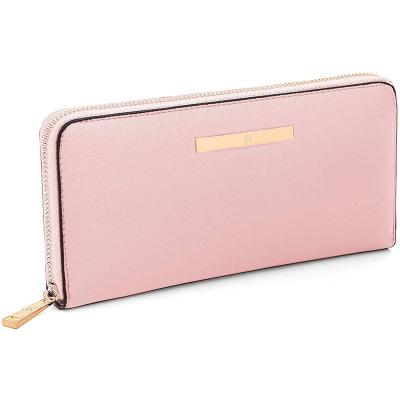 China 2019 RFID Fashion Ladies Wallet Women Wallet Genuine Leather Genuine Leather With Pocket For iPhone for sale