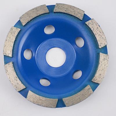 China Concrete Sintered Single Row Diamond Cup Grinding Wheel, China Diamond Grinding Wheel, Cup Grinding Wheel for sale