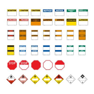 China Customized Aluminum DOT Hazard Warning Safety Danger Sign Home Safety Precaution Sign OSHA Compliance Home Signage for sale