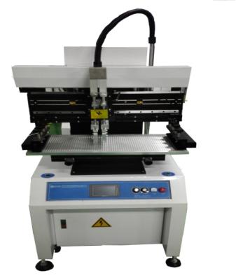 China SMT pcb production line semi-automatic type smt solder paste printer screen printing smd soldering machine for sale