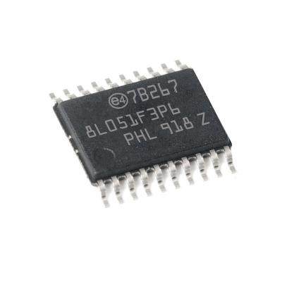 China Standard Original genuine STM8L051F3P6TR 16MHz/8KB flash/8-bit microcontroller TSSOP-20 BOM order service for sale