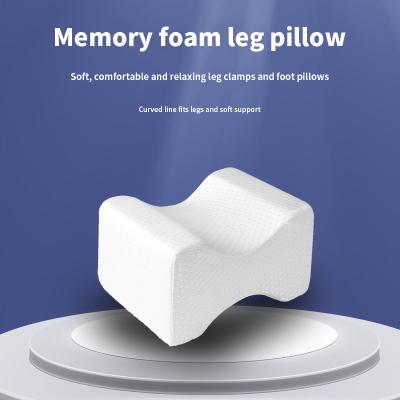 China High Density Memory Foam Tapered Orthopedic Leg Posture Knee Pillow For Foot Rest for sale