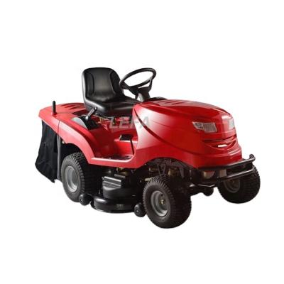 China 4-Stroke 17.5 Hp Agriculture Riding Mower Side Dump Engine Ride On Mower for sale