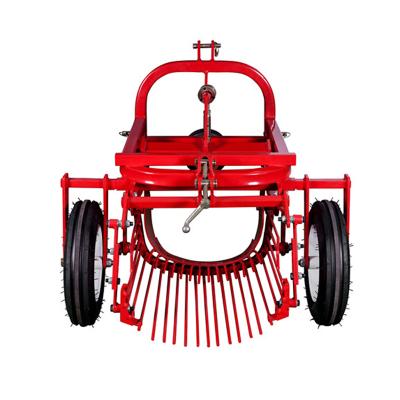 China Potato Tractor Mini Potato Harvester Point Mounted Machine 3 Row 1 Row Potato Digger With CE for sale