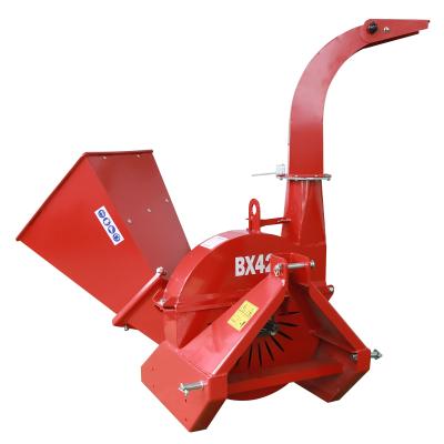 China Factory Tractor PTO Driven Wood Chipper Wood Shredder Machine 18-50HP With CE for sale