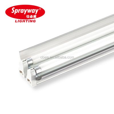 China Warehouse China manufacturer t5 top double LED tube light with shade for sale