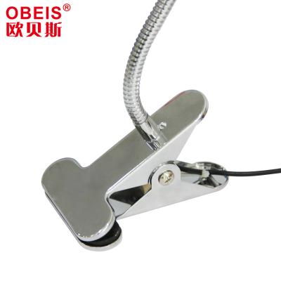 China New Modern Flexible Dimmer Table Light 1W 3W 5W With Small LED Clamp Lamp Clip On Table Lamp for sale