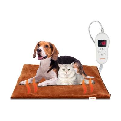 China Sustainable Indoor MET Pet Heating Pad Mat With Chew Resistant Steel Listed Rope for sale