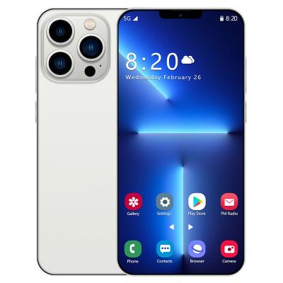 China Dual SIM Card Hot Sell i13Pro 6.7 Inch Max Smartphone Unlock 16GB+512GB Deca Core Document Card Mobile Phones. for sale