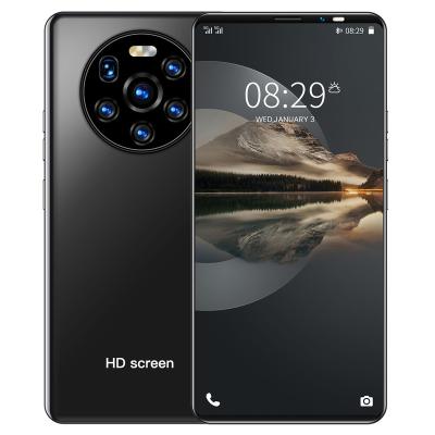 China Dual SIM Card Most Popular Mate 50 Pro Face Recognition Unlock Full Display Android 10.0 Mobile Phone With Global Version for sale