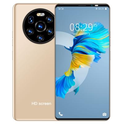 China Dual SIM Card Top Resolution Camera Mobile Phone Mate50pro Android 10 Phones MTK6889 With 4800mAh Big Memory for sale