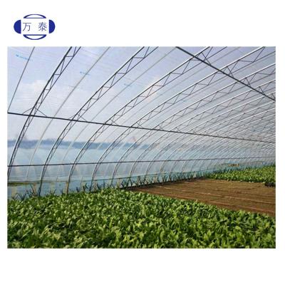 China Durable High Quality Anti UV Plastic PE Film 80 - 200 Micron For Garden Shed Multi Span Greenhouse Cover for sale