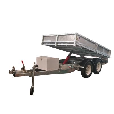 China Hot Dipped Galvanized Mini Tipping Machine Car Carrier Excavator And Trailers for sale