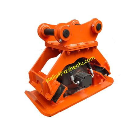 China Construction worksÂ   High Quality Excavator Hydraulic Vibratory Compaction Plate 12-20T Excavator for sale