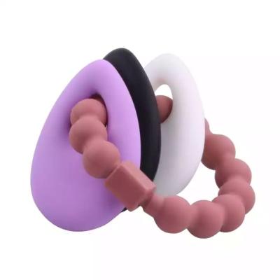 China Soft Toy Silicone Teether Kids Toys BPA Free Silicone Key Teether Baby Toys for sale