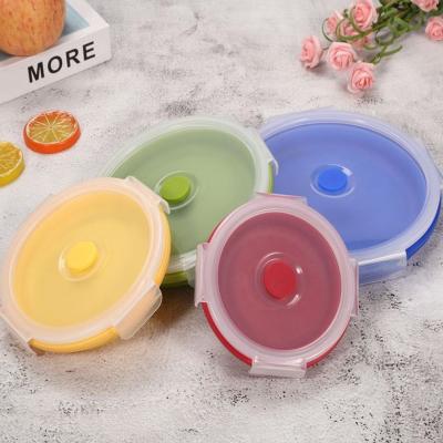 China Competitive price viable fashion design attractive silicone container for food for sale