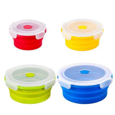 China China factory direct sales sustainable food storage container kitchen silicone lunch box for sale