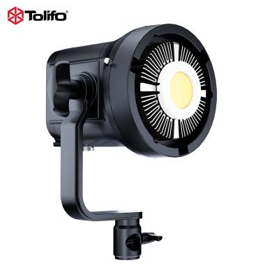 China Tolifo SK-120DB 120W Adjustable COB Tempurate Bi Color Studio Remote Photography Lighting Kit With 7 Special Effect For Videography for sale