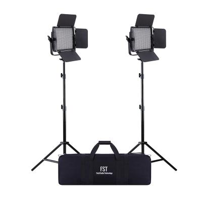 China Tolifo 2 Light Kit HS-600MB Super Slim 72w Studio Light with Tripod Stand for Youtube Video HS-600MB for sale