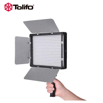 China Tolifo 680pcs led display screen 40W led photography light with handle and color filter PT-680S for sale