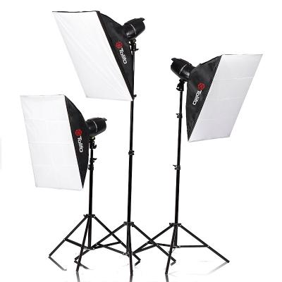 China Tolifo Portable Photography Studio Lighting Kit With Softbox And Accessories EG. - 250B for sale