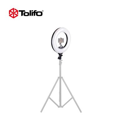 China Tolifo 14 Inch Camera Phone Video LED Ring Light 3 Colors R-40B Dual Color AC for sale