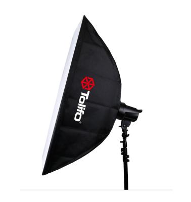 China TOLIFO 60*90cm Tricolor LED Diffuser Light Instant Photography Lighting Softbox with Stand for Studio and Outdoor Photography RGX-SJ6090 for sale