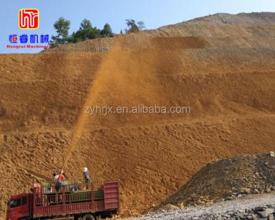 China Hydroseeder machine hydraulic soil hydroseeding machine for re-greening mine, quarry, road-slope, train-slope for sale