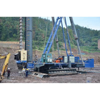 China Construction worksÂ   2019 Hot Sale New Designed Gearbox Rotary Head Drill Rig for sale