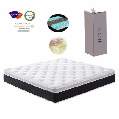 China Home Furniture Sleep Factory Mattress Protector Gel Memory Foam Top Pocket Anti-decubitus Pocket Bedsprings Foldable Twins Well for sale