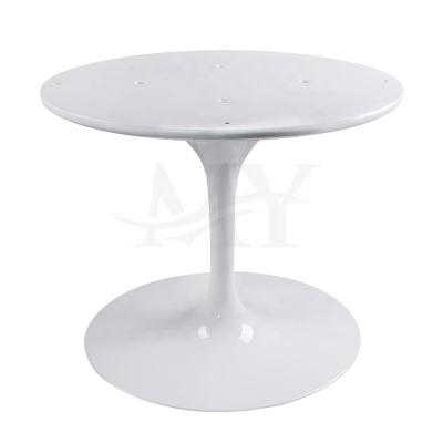 China Modern Tulip Table Base Marble Dining Adjustable Aluminum Leg Built For Metal Furniture Cheap Folding Brushed Oval Legs for sale