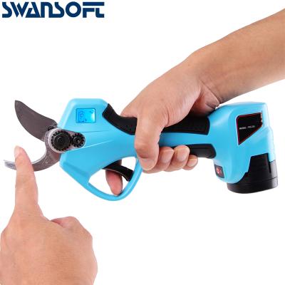 China Anti-Slip Handle 32mm Cordless Electric Pruner And Electric Shears For Gradual Vineyard Finger Protection for sale