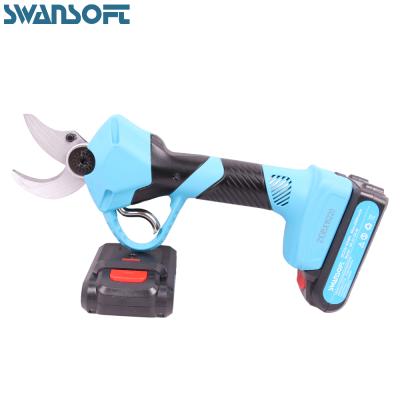 China 2019 New Type Lithium Battery Powered Anti-Skid Tree Garden Handle Pruner 30mm Cordless Pruner 30mm for sale