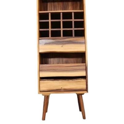 China Other Special Sales Environmentally Friendly Wood South American Walnut Cabinet Drawers Solid Wood Storage Cabinet For Living Room for sale