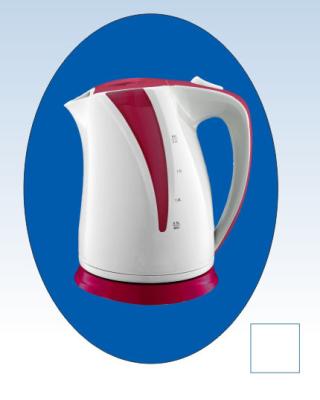 China Plastic Lightweight Electric Water Kettle With Red Plastic Matching for sale