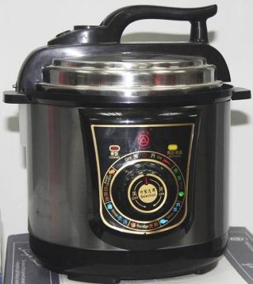 China mechanic switch panel electrice pressure cooker with 6 liter cap. power 1000W for sale