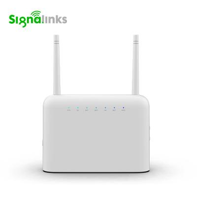 China Signalinks R201 300Mbps 4 home LAN port open volte voip 4G LTE WiFi router wireless router with SIM Card Slot for sale